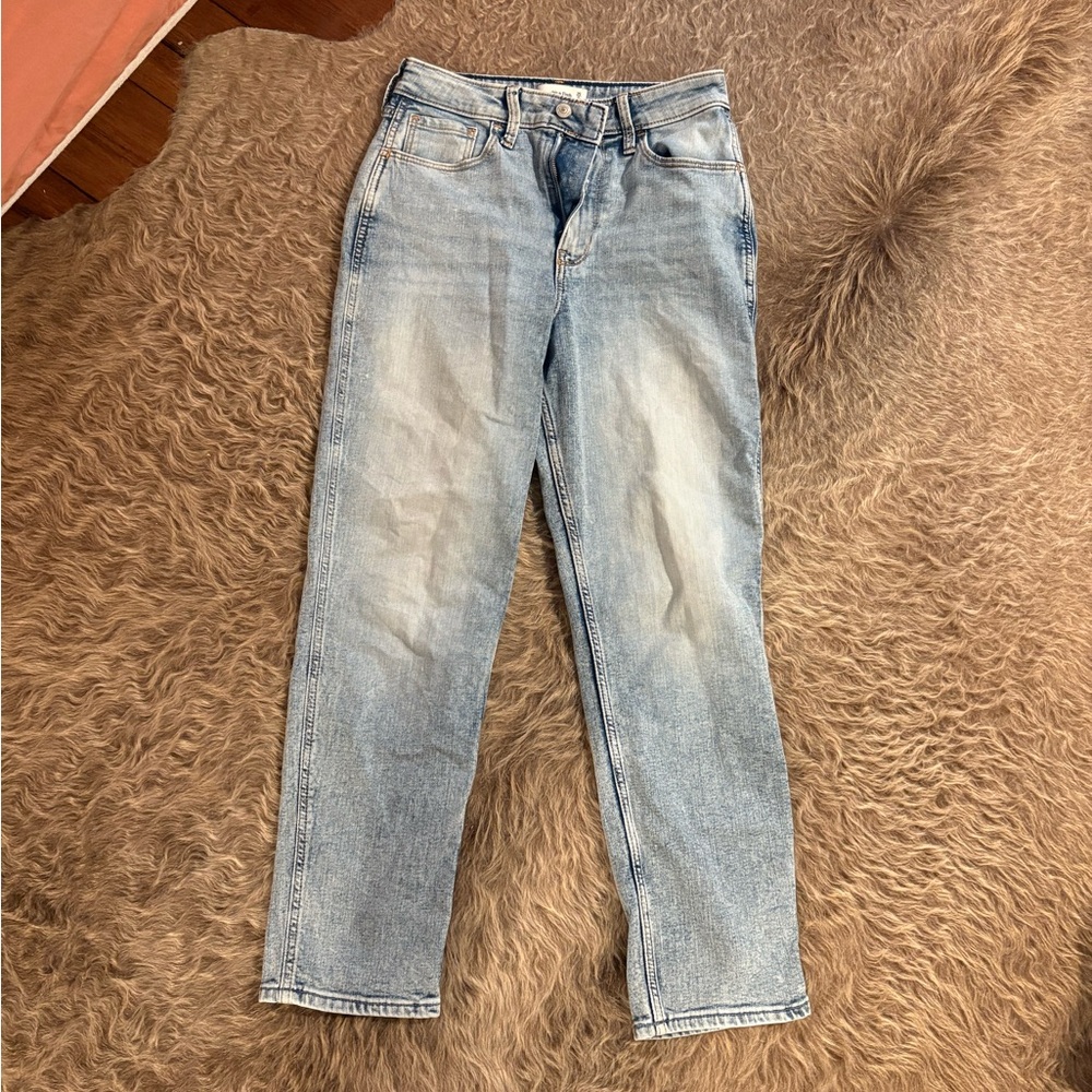 Abercrombie Mom High Rise